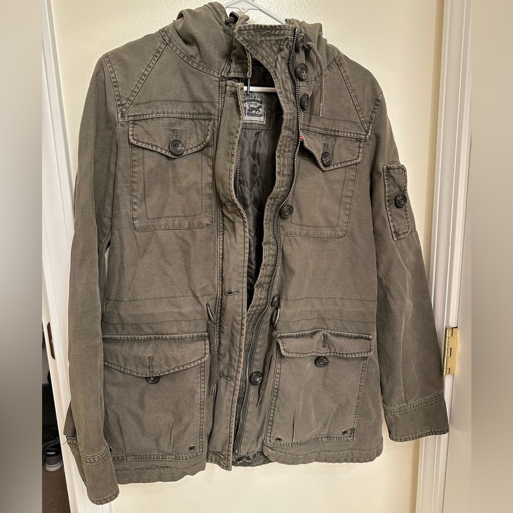Women’s Levi’s Olive Green Military Jacket